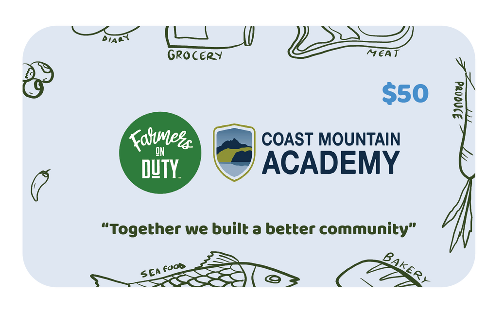 Coast Mountain Academy Gift Card