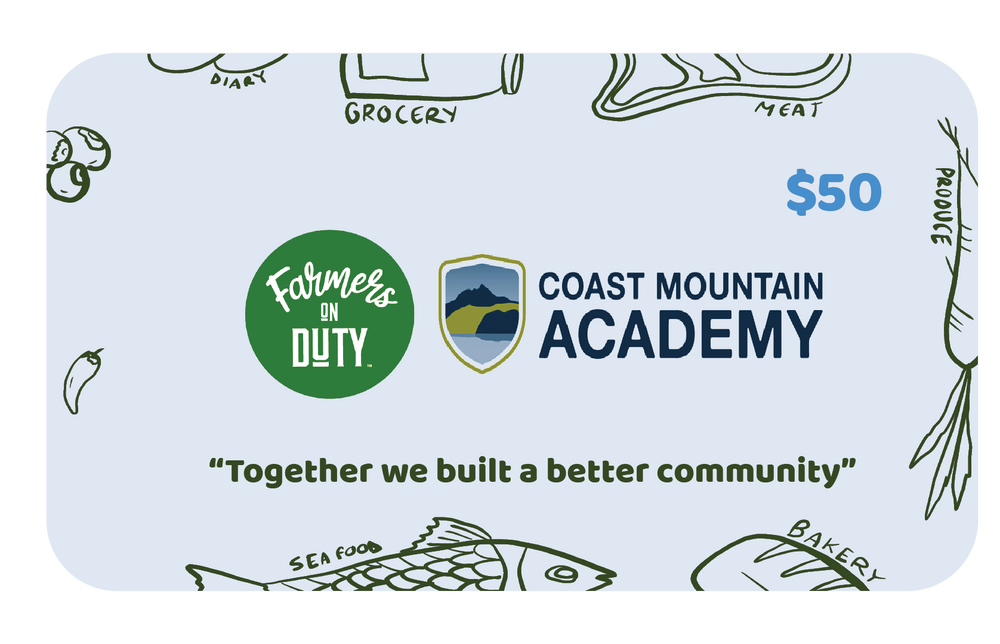 
                  
                    Coast Mountain Academy Gift Card
                  
                