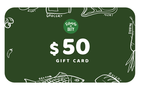 FOD Gift Card $50 (Only Online)